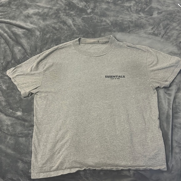 Essentials Other - Essentials Fear of God Short Sleeve Light Grey Shirt L WILLING TO NEGOTIATE
